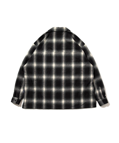 APPLEBUM(アップルバム)の「Ombre Check Oversize Shirt(シャツ/ブラウス・メンズ・ブラック/ネイビー/ブラウン・MEDIUM/X-LARGE/LARGE)」の11枚目の写真