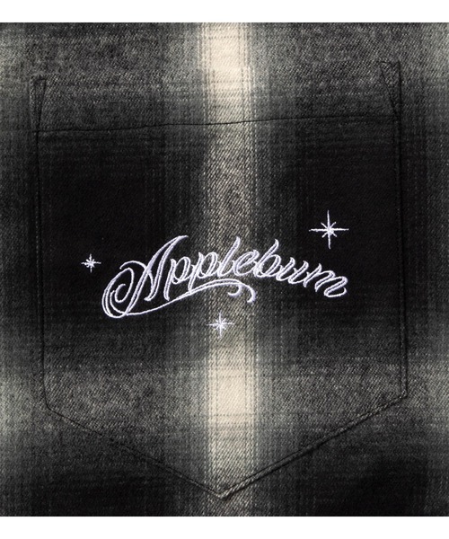 APPLEBUM(アップルバム)の「Ombre Check Oversize Shirt(シャツ/ブラウス・メンズ・ブラック/ネイビー/ブラウン・MEDIUM/X-LARGE/LARGE)」の12枚目の写真
