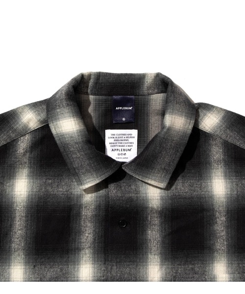 Ombre Check Oversize Shirt（シャツ/ブラウス）｜APPLEBUM