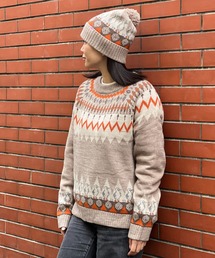 CHUMS セーター ニット 「CHUMS」Booby Snow Knit Crew Top