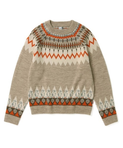 CHUMS（チャムス）の「【CHUMS】Booby Nordic Knit Crew Top（ニット/セーター・メンズ・ネイビー系/ベージュ系・LARGE/X-LARGE/MEDIUM）」の11枚目の写真