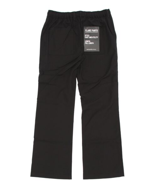 semantic design（セマンティックデザイン）の「【レーヨン混 】セマンティックデザイン フレアパンツ（その他パンツ・メンズ・ブラック/チョコ/アイボリー/グレー系その他2・MEDIUM/LARGE）」の5枚目の写真