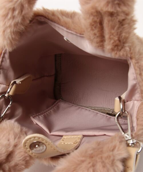 Burner(バーナー)の「【OKUOKU 0909】2way ファー ロゴ ショルダーバッグ oku-bag-684956968427-33(ショルダーバッグ・レディース・その他1/その他2・FREE)」の4枚目の写真