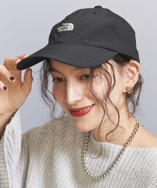 THE NORTH FACE(ザノースフェイス)の「<THE NORTH FACE>バーブ キャップ(キャップ・レディース・ブラック/モカ・M)」の1枚目の写真