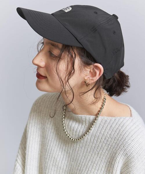 THE NORTH FACE(ザノースフェイス)の「<THE NORTH FACE>バーブ キャップ(キャップ・レディース・ブラック/モカ・M)」の4枚目の写真