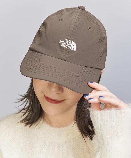 THE NORTH FACE(ザノースフェイス)の「<THE NORTH FACE>バーブ キャップ(キャップ・レディース・ブラック/モカ・M)」の6枚目の写真