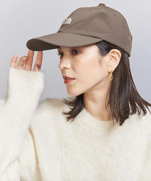 THE NORTH FACE(ザノースフェイス)の「<THE NORTH FACE>バーブ キャップ(キャップ・レディース・ブラック/モカ・M)」の7枚目の写真