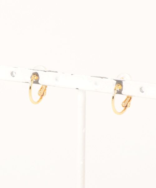 tone（トーン）の「【ECRu.】2WAY チェーン×フープイヤリング（イヤリング・レディース・シルバー/ゴールド・FREE）」の8枚目の写真