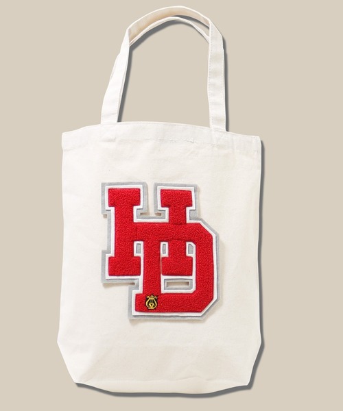 TIME WILL TELL WORKS（タイムウィルテルワークス）の「【MADE IN USA】Vintage Letterd patch tote bag / ヴィンテージ レタード パッチ トートバッグ（トートバッグ・メンズ・パープル/ブルー/ブルー系その他/レッド/レッド系その他・ONE SIZE）」の5枚目の写真