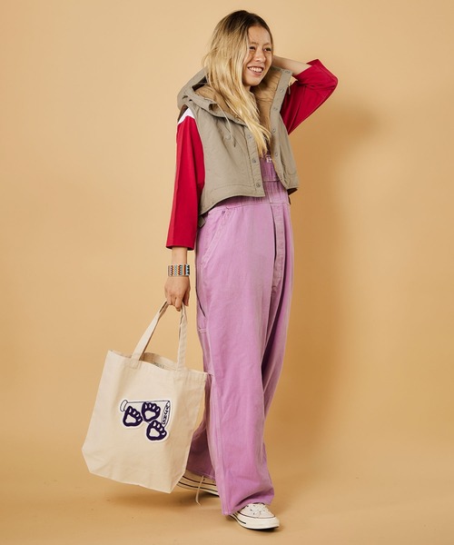 【MADE IN USA】Vintage Letterd patch tote bag / ヴィンテージ レタード パッチ トートバッグ（トートバッグ）｜TIME WILL TELL WORKS（タイムウィルテルワークス）