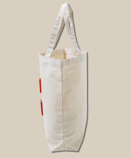 【MADE IN USA】Vintage Letterd patch tote bag / ヴィンテージ レタード パッチ トートバッグ（トートバッグ）｜TIME WILL TELL WORKS（タイムウィルテルワークス）