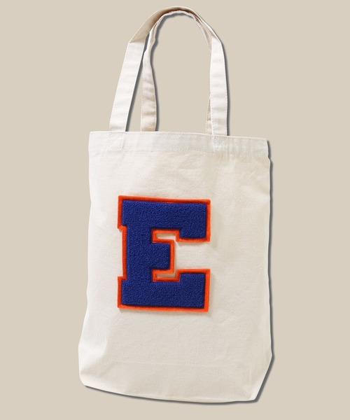 【MADE IN USA】Vintage Letterd patch tote bag / ヴィンテージ レタード パッチ トートバッグ（トートバッグ）｜TIME WILL TELL WORKS（タイムウィルテルワークス）