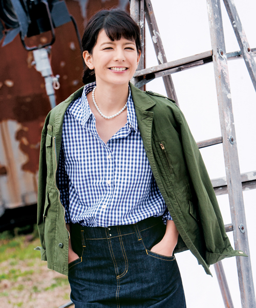 DISCOAT（ディスコート）の「【Discoat】ミリタリージャケット（ミリタリージャケット・レディース・アイボリー/カーキ・LARGE/MEDIUM）」の11枚目の写真