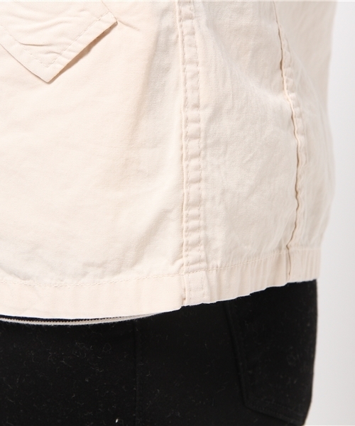 DISCOAT（ディスコート）の「【Discoat】ミリタリージャケット（ミリタリージャケット・レディース・アイボリー/カーキ・LARGE/MEDIUM）」の15枚目の写真