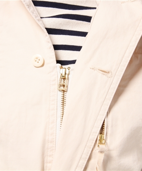 DISCOAT（ディスコート）の「【Discoat】ミリタリージャケット（ミリタリージャケット・レディース・アイボリー/カーキ・LARGE/MEDIUM）」の17枚目の写真