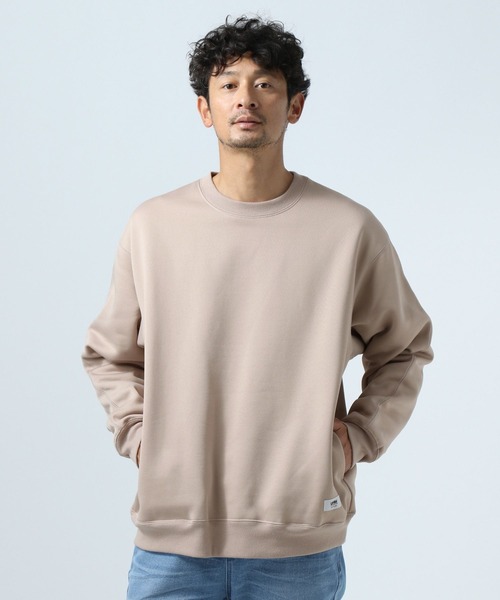 BAYFLOW(ベイフロー)の「【UMW】裏起毛スウェットプルオーバー(スウェット・メンズ・オフホワイト/ベージュ/ライトグリーン・LARGE/MEDIUM)」の3枚目の写真