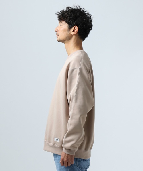 BAYFLOW(ベイフロー)の「【UMW】裏起毛スウェットプルオーバー(スウェット・メンズ・オフホワイト/ベージュ/ライトグリーン・LARGE/MEDIUM)」の8枚目の写真