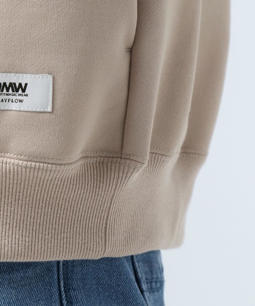 BAYFLOW(ベイフロー)の「【UMW】裏起毛スウェットプルオーバー(スウェット・メンズ・オフホワイト/ベージュ/ライトグリーン・LARGE/MEDIUM)」の12枚目の写真