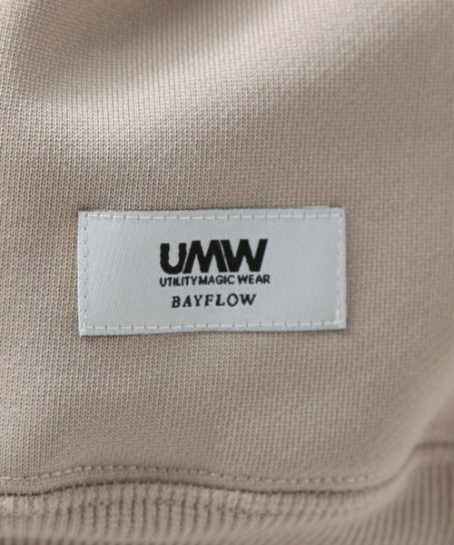 BAYFLOW(ベイフロー)の「【UMW】裏起毛スウェットプルオーバー(スウェット・メンズ・オフホワイト/ベージュ/ライトグリーン・LARGE/MEDIUM)」の14枚目の写真