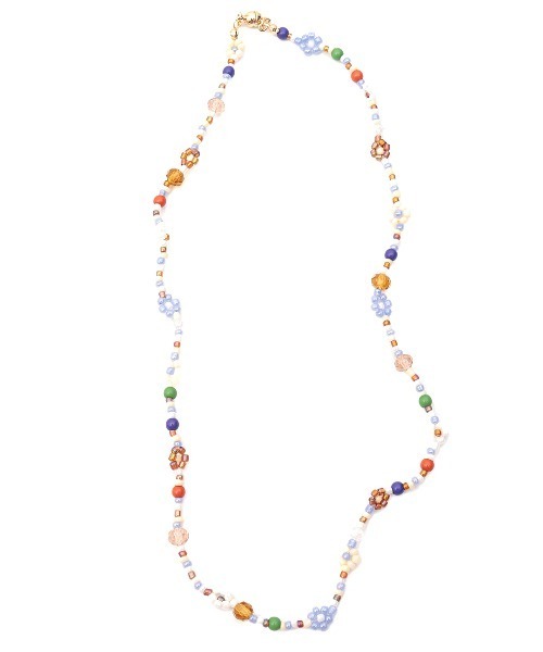 チチカカ（チチカカ）の「フラワービーズネックレス（ネックレス・レディース・カラフル/その他1/その他2・FREE）」の6枚目の写真