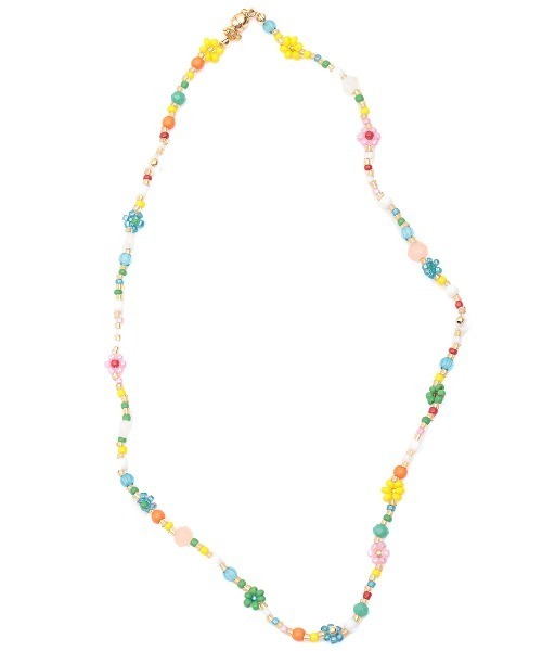 チチカカ（チチカカ）の「フラワービーズネックレス（ネックレス・レディース・カラフル/その他1/その他2・FREE）」の5枚目の写真