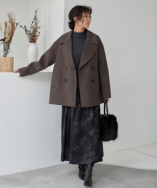 LAUTREAMONT（ロートレアモン）の「eco furポーチバッグ（ハンドバッグ・レディース・ブラウン系その他・FREE）」の5枚目の写真