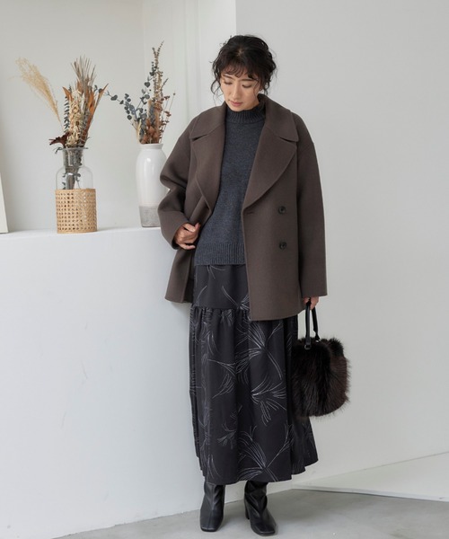 LAUTREAMONT（ロートレアモン）の「eco furポーチバッグ（ハンドバッグ・レディース・ブラウン系その他・FREE）」の14枚目の写真