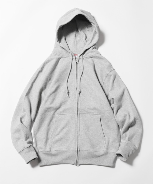ROOPTOKYO（ループトウキョウ）の「【UNITED ATHLE】12.7オンス ヘヴィーウェイト スウェット フルジップ パーカー（パーカー・メンズ・ミックスグレー/ブラック/ネイビー・M/S/XL/L）」の14枚目の写真