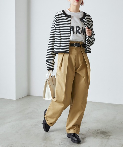 forksy.（フォルクシー）の「【forksy.】トラックソールデッキシューズ（モカシン/デッキシューズ・レディース・ホワイト/ブラウン/ブラック・S/M/L/LL）」の8枚目の写真