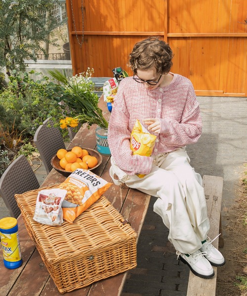 forksy.（フォルクシー）の「【forksy.】トラックソールデッキシューズ（モカシン/デッキシューズ・レディース・ホワイト/ブラウン/ブラック・S/M/L/LL）」の20枚目の写真