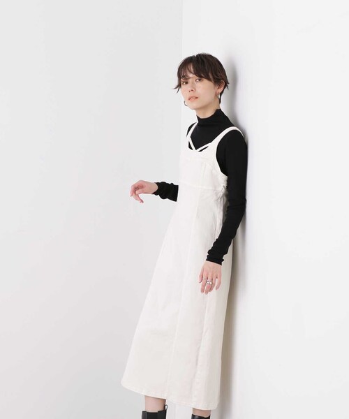 N.（N. Natural Beauty Basic）（エヌエヌナチュラルビューティーベーシック）の「◆アイラインビスチェデニムワンピース（ワンピース・レディース・ナチュラル/ワンウォッシュ・MEDIUM）」の20枚目の写真