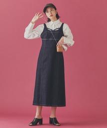 N.(N. Natural Beauty Basic) | ◆アイラインビスチェデニムワンピース(ワンピース)