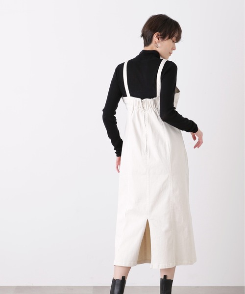 N.（N. Natural Beauty Basic）（エヌエヌナチュラルビューティーベーシック）の「◆アイラインビスチェデニムワンピース（ワンピース・レディース・ナチュラル/ワンウォッシュ・MEDIUM）」の11枚目の写真