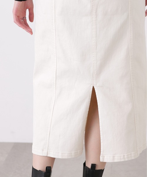 N.（N. Natural Beauty Basic）（エヌエヌナチュラルビューティーベーシック）の「◆アイラインビスチェデニムワンピース（ワンピース・レディース・ナチュラル/ワンウォッシュ・MEDIUM）」の14枚目の写真