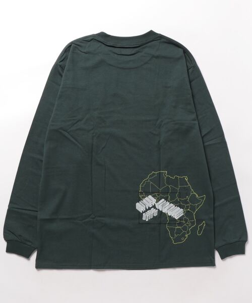 RIVER SIDE CULTURE(リバーサイドカルチャー)の「RIVER SIDE CULTURE/100%コットン RSCナイル川シンプルロゴ ロンT(M4)(Tシャツ/カットソー・メンズ・チャコールグレー/ダークグリーン・X-LARGE/LARGE/MEDIUM)」の12枚目の写真