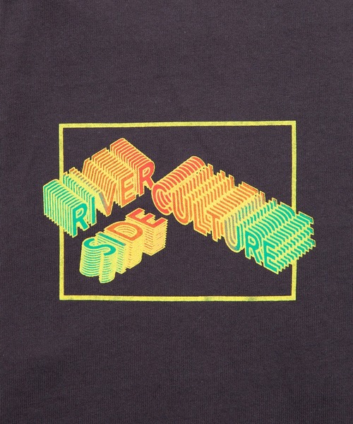 RIVER SIDE CULTURE(リバーサイドカルチャー)の「RIVER SIDE CULTURE/100%コットン RSCナイル川シンプルロゴ ロンT(M4)(Tシャツ/カットソー・メンズ・チャコールグレー/ダークグリーン・X-LARGE/LARGE/MEDIUM)」の5枚目の写真