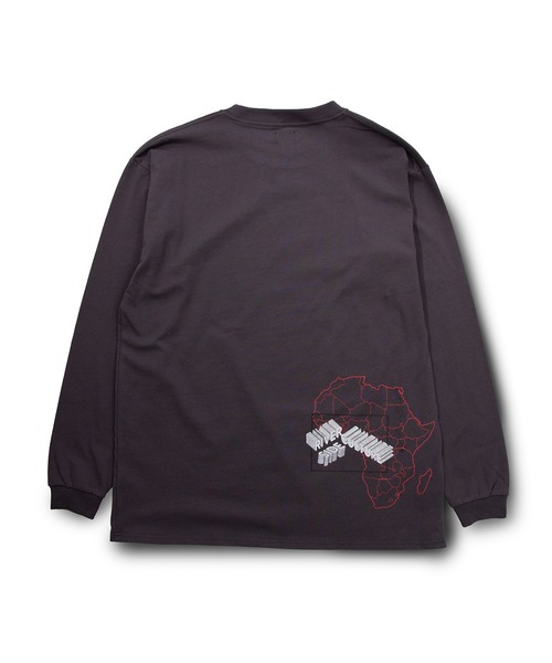 RIVER SIDE CULTURE(リバーサイドカルチャー)の「RIVER SIDE CULTURE/100%コットン RSCナイル川シンプルロゴ ロンT(M4)(Tシャツ/カットソー・メンズ・チャコールグレー/ダークグリーン・X-LARGE/LARGE/MEDIUM)」の4枚目の写真