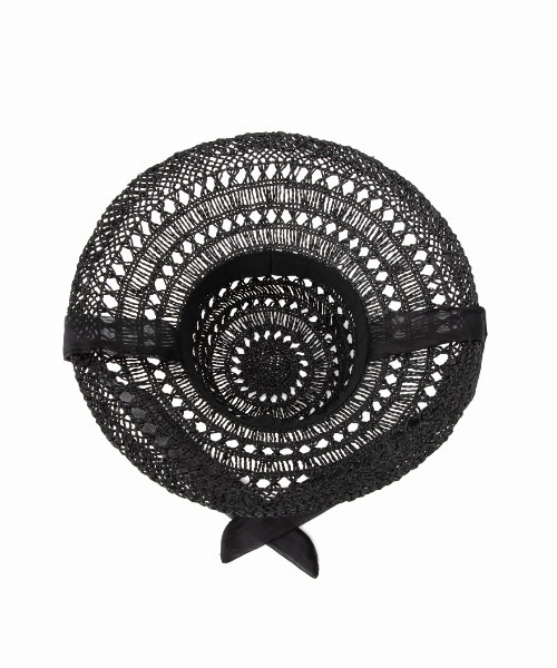 Casselini（キャセリーニ）の「Casselini(キャセリーニ)透かしサマーハット（ハット・レディース・ベージュ/オレンジ/ブラック・FREE）」の10枚目の写真