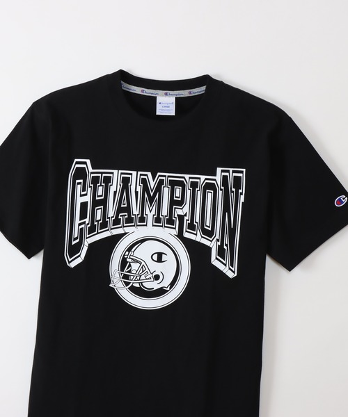 Champion(チャンピオン)の「【Champion/チャンピオン】メンズ アクションスタイル ショートスリーブTシャツ(Tシャツ/カットソー・メンズ・ブラック/ホワイト・X-LARGE/MEDIUM/LARGE)」の5枚目の写真