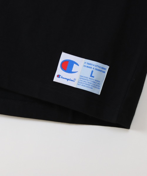 Champion(チャンピオン)の「【Champion/チャンピオン】メンズ アクションスタイル ショートスリーブTシャツ(Tシャツ/カットソー・メンズ・ブラック/ホワイト・X-LARGE/MEDIUM/LARGE)」の11枚目の写真