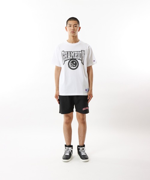 Champion(チャンピオン)の「【Champion/チャンピオン】メンズ アクションスタイル ショートスリーブTシャツ(Tシャツ/カットソー・メンズ・ブラック/ホワイト・X-LARGE/MEDIUM/LARGE)」の3枚目の写真
