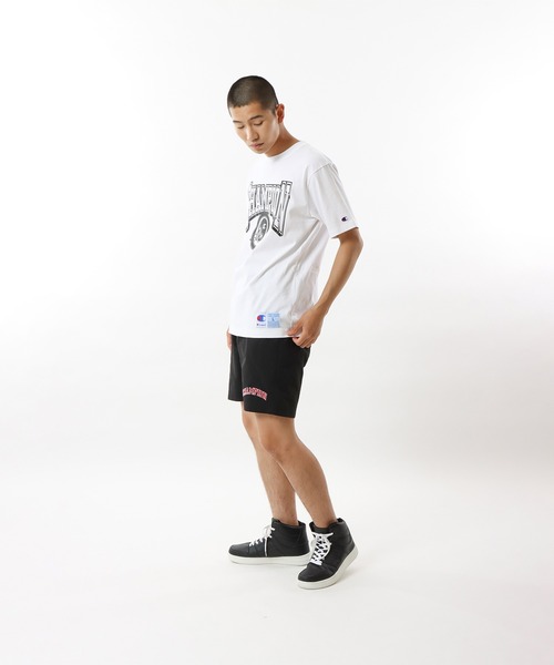 Champion(チャンピオン)の「【Champion/チャンピオン】メンズ アクションスタイル ショートスリーブTシャツ(Tシャツ/カットソー・メンズ・ブラック/ホワイト・X-LARGE/MEDIUM/LARGE)」の12枚目の写真