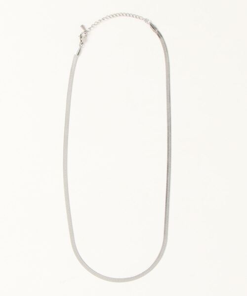 prose verse(プロズヴェール)の「〈サージカルステンレス〉3mmスネークチェーンネックレス(ネックレス・レディース・シルバー/ゴールド・フリ-)」の4枚目の写真