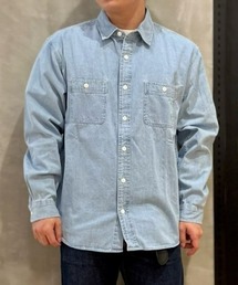 BACK NUMBER | 【BACK NUMBER】デニムワークシャツ(シャツ/ブラウス)