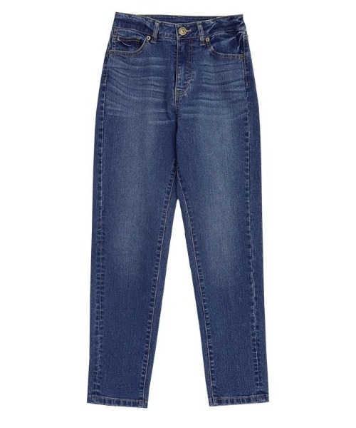 Veritecoeur デニムピエロパンツ Pierrot（ピエロ）の「ストレッチスリムテーパードデニム
