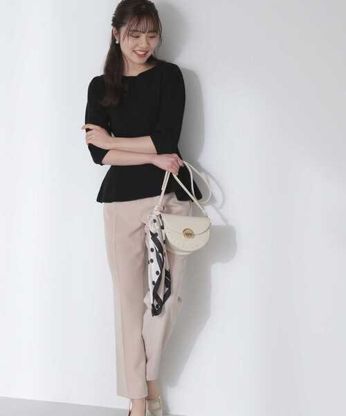 PROPORTION BODY DRESSING（プロポーションボディドレッシング）の「ベーシックテーパードパンツ / 1213130301（その他パンツ・レディース・ベージュ/ライトグリーン・MEDIUM/SMALL）」の3枚目の写真