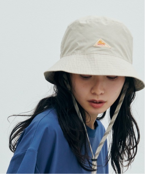 KELTY（ケルティ）の「KELTY/ケルティ　バケットハット（撥水）（ハット・メンズ・カーキ/ブラック/ブルー/イエロー/ベージュ/ブルー系その他/ベージュ系その他/ライトブルー/ネイビー・FREE）」の14枚目の写真