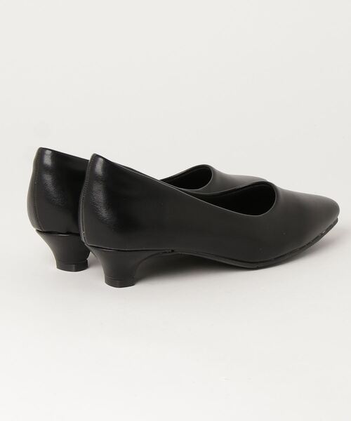 AAA+Feminine（サンエープラスフェミニン）の「AAA+Feminine ふわふわインソール ローヒールパンプス（パンプス・レディース・ブラック系2/ブラック系1/ブラック系/ブラック系3/ブラック・35/39/42/38/41/40/37/34/36）」の11枚目の写真