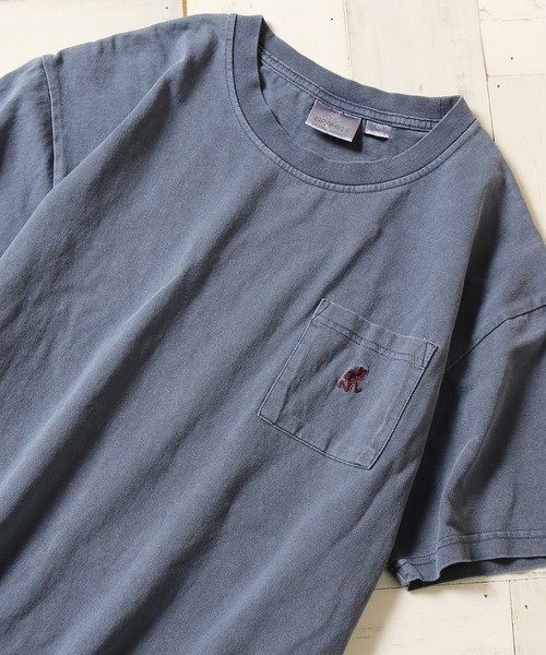 Gramicci（グラミチ）の「GRAMICCI/グラミチ ONE POINT TEE 半袖Tシャツ（Tシャツ/カットソー・メンズ・ネイビー/パープル/ブラック/ホワイト・L/M/XXL/XL）」の3枚目の写真