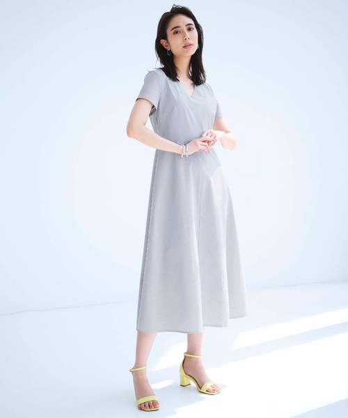 OPAQUE.CLIP(オペークドットクリップ)の「◆メタルパーツヒールサンダル(サンダル・レディース・ベージュ/レモンイエロー/ブラック・01/02/03)」の21枚目の写真